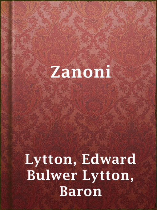 Cover image for Zanoni